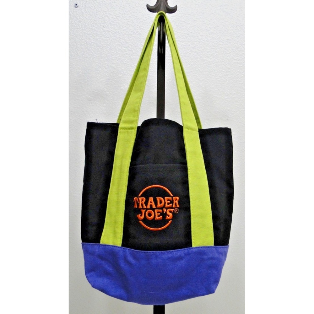 Limited Edition Rare Trader Joes Halloween Trick Or Treat Mini Tote Bag